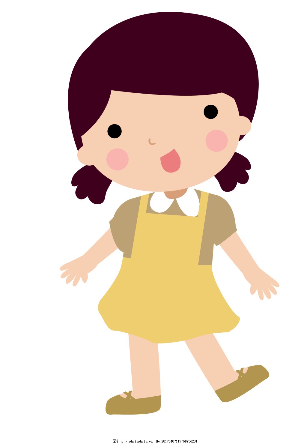 12款微笑儿童头像矢量素材设计图__动漫人物_动漫动画_设计图库_昵图网nipic.com