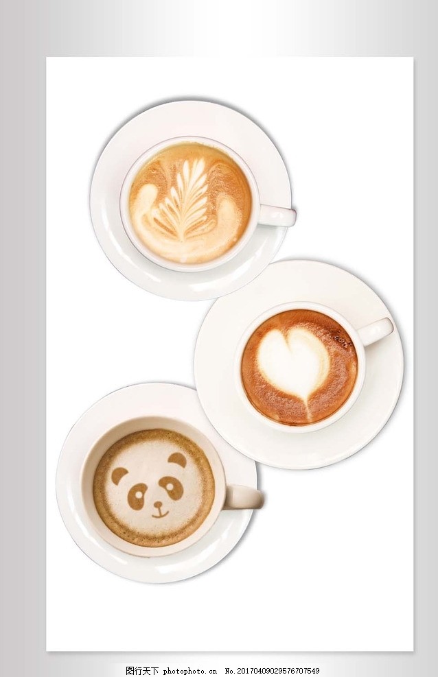 创意奶茶,可爱 咖啡 杯子 碟子 熊猫 爱心 花卉-