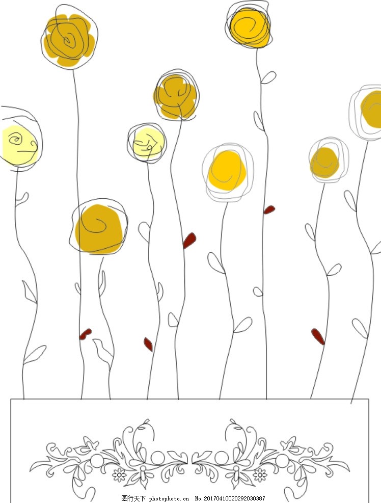 花纹 矢量花纹 蝴蝶 欧式花纹 菜谱 花滕 字母 椭圆形 cdr 矢量图