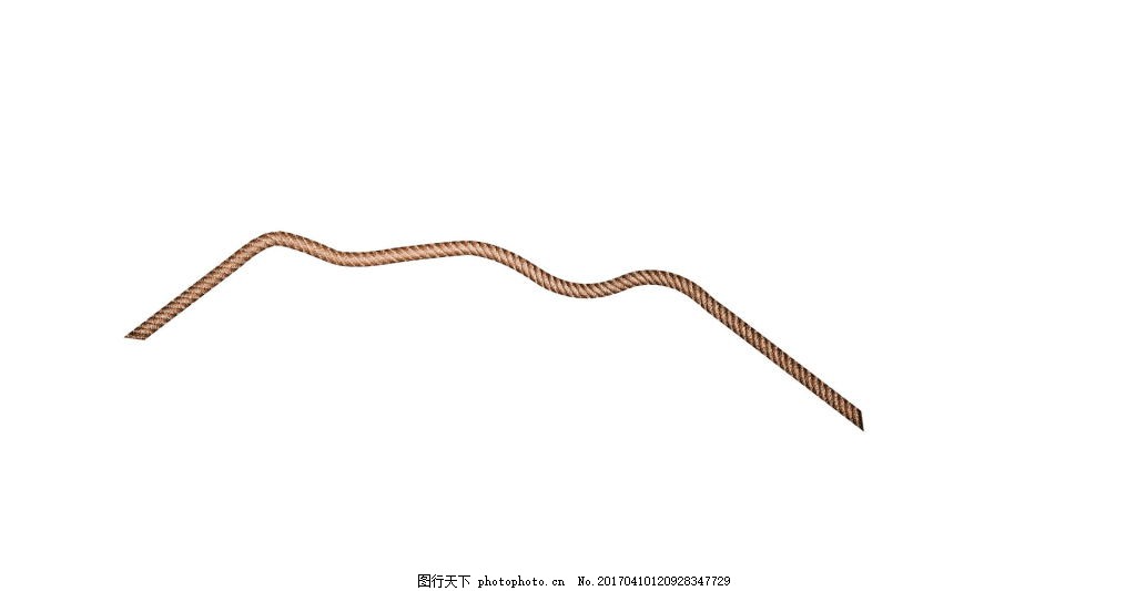 绳子 手绘绳子 可自定义绳子 创意图片