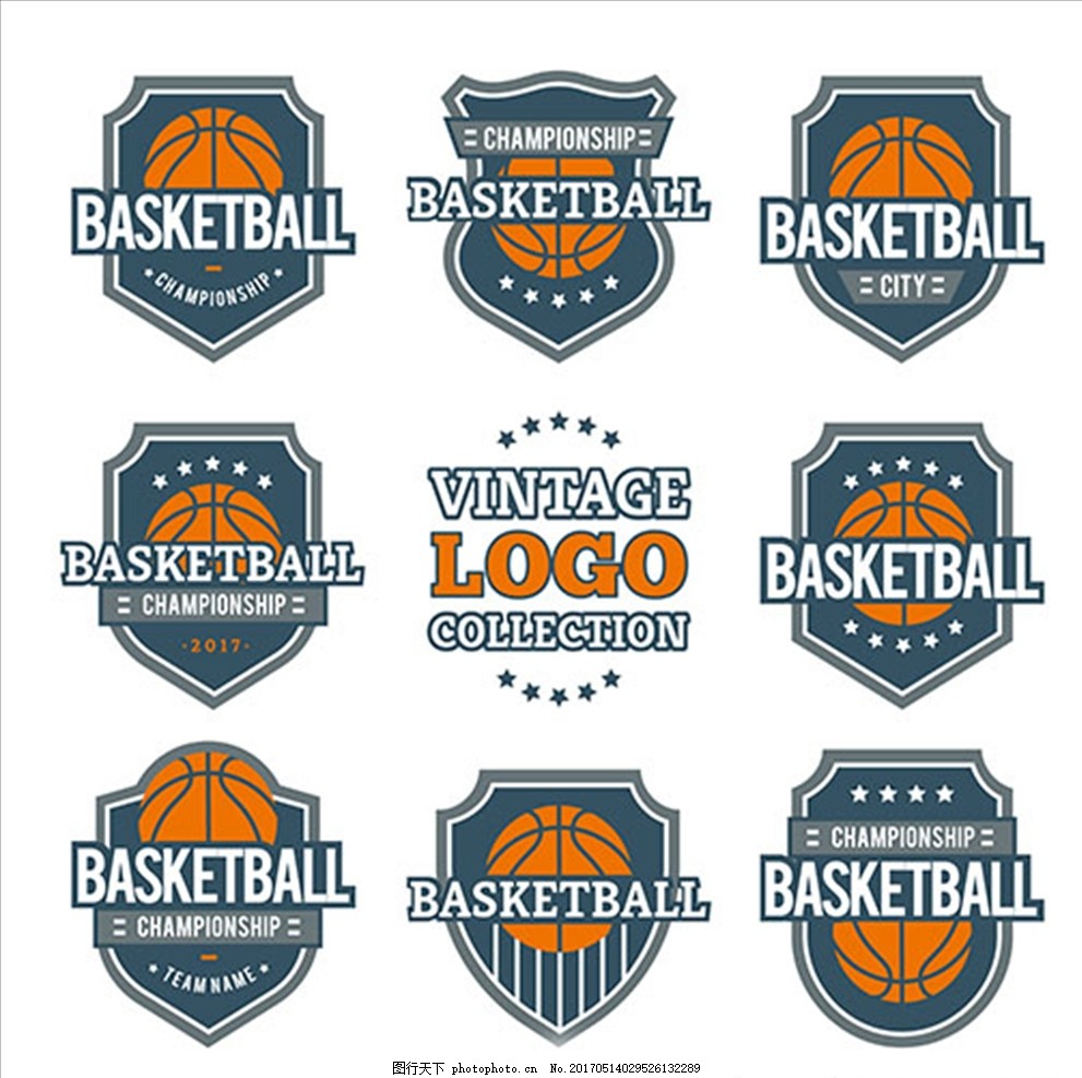 篮球比赛培训俱乐部LOGO标志,篮球海报 篮球