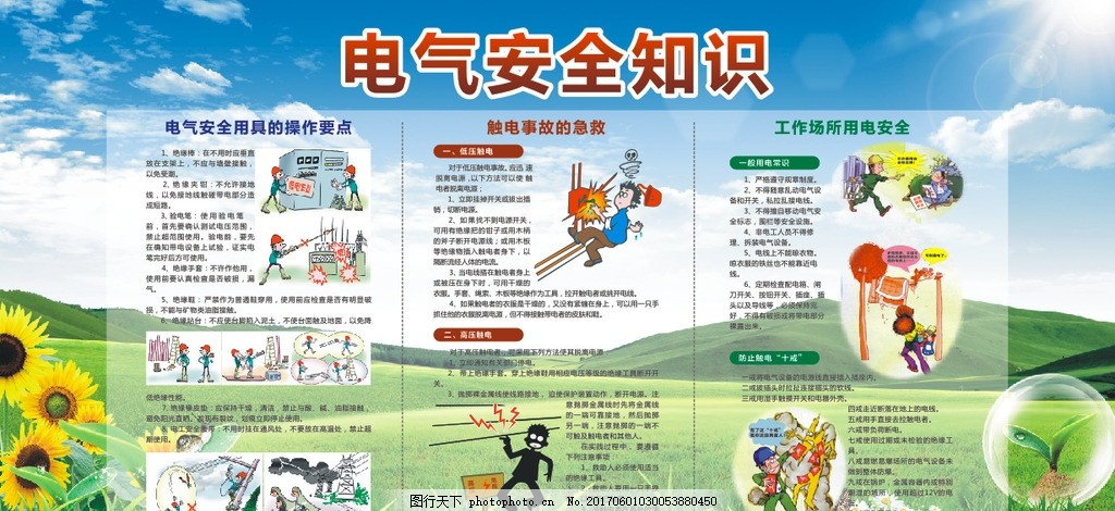 电气安全知识 安全用电展板 安全用电 电力安全 生活用电 电工 施工用电 电力 大功率电器 有电危险 触电事故 乱拉乱接 一闸多用 开关 电力展板 节约用电 家庭用电 安全知识 电 小心高压 电气设备 消防安全 国家电网 用电安全 用电违章 家用电器 电器着火 防触电 用电注意事项 设计 广告设计 海报设计 CDR