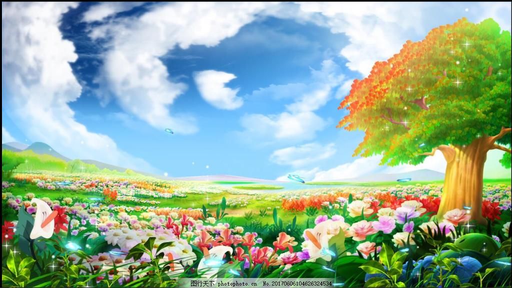 qq背景白色风景唯美