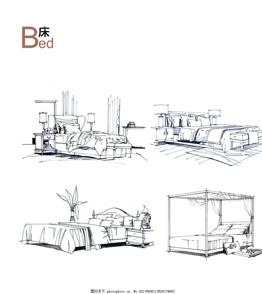 工程图 简笔画 平面图 手绘 线稿 882_987