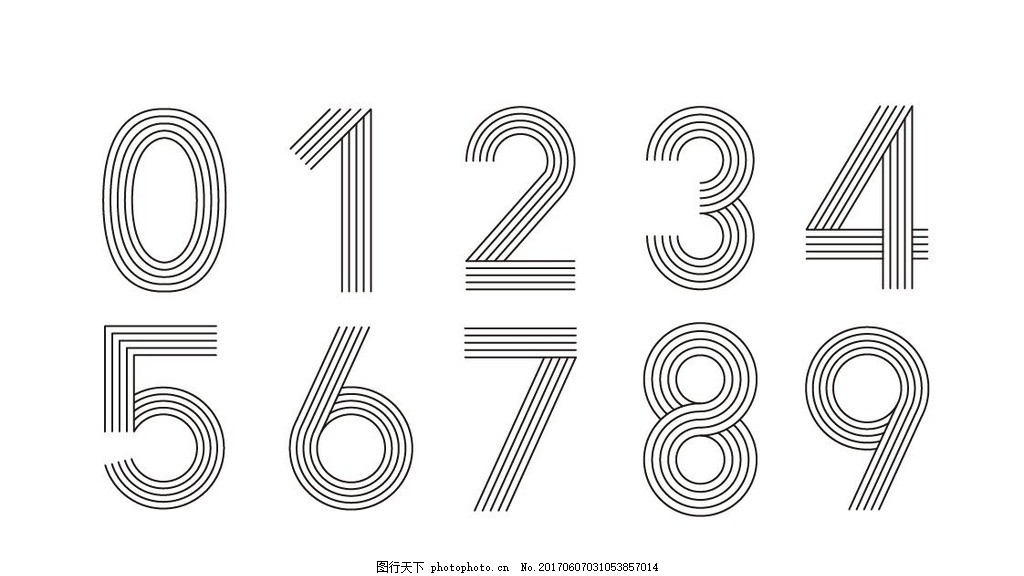 数字海报设计大字体18设计图片