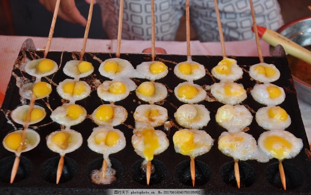 鹌鹑蛋 烤鸟蛋 烤蛋图片