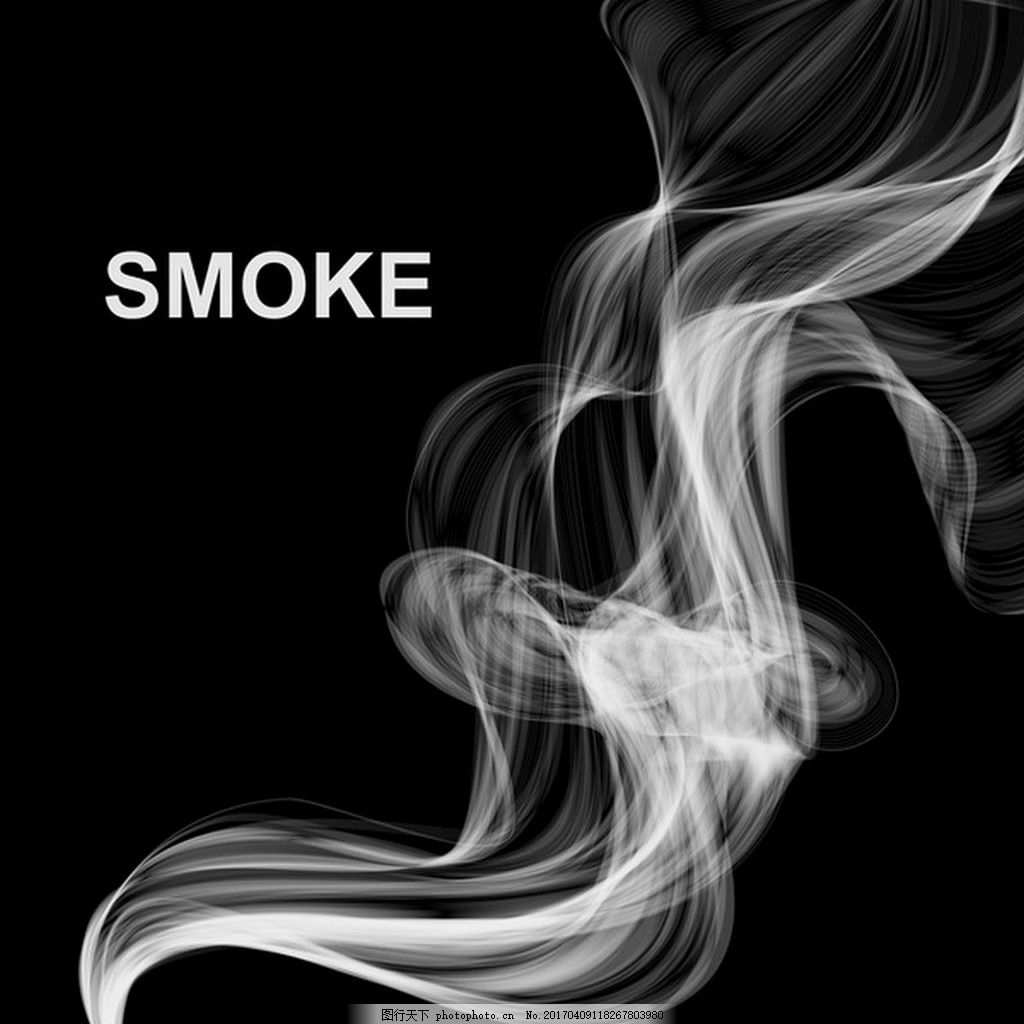 黑色烟雾图片素材-编号12376370-图行天下