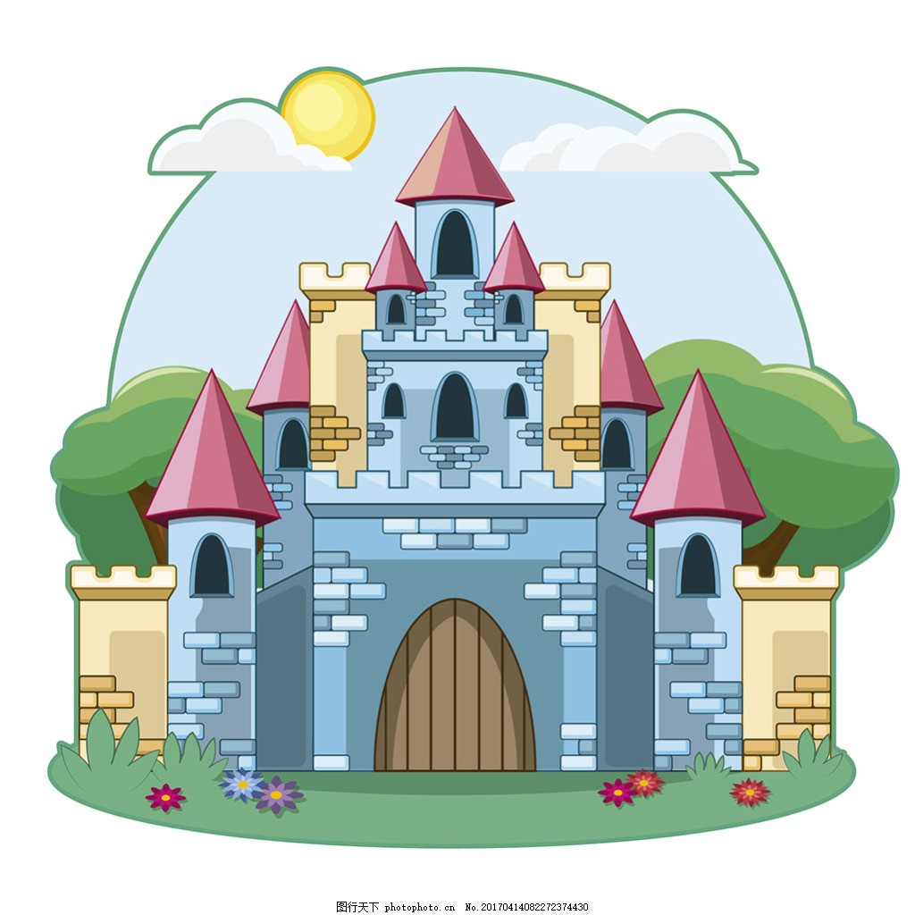 插画 - 梦幻城堡|插画|创作习作|一本本无道 - 临摹作品 - 站酷 (ZCOOL)