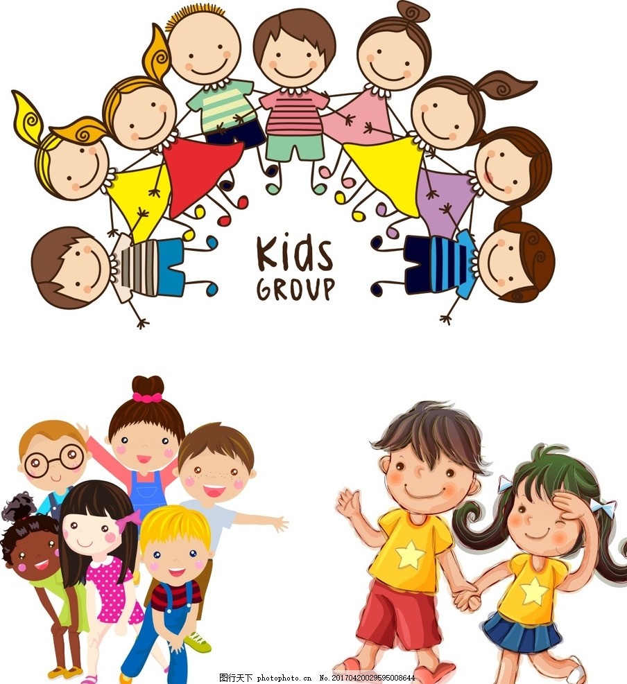 卡通儿童 学生 手绘 卡通素材 可爱 手绘素材 儿童素材 幼儿园素材