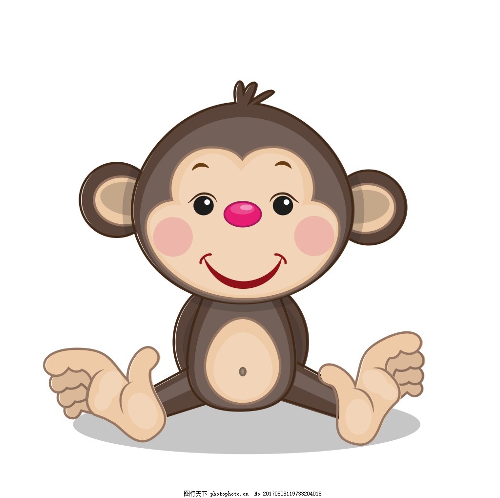 一只睡觉的小猴子呀|插画|儿童插画|啵啵波波 - 原创作品 - 站酷 (ZCOOL)