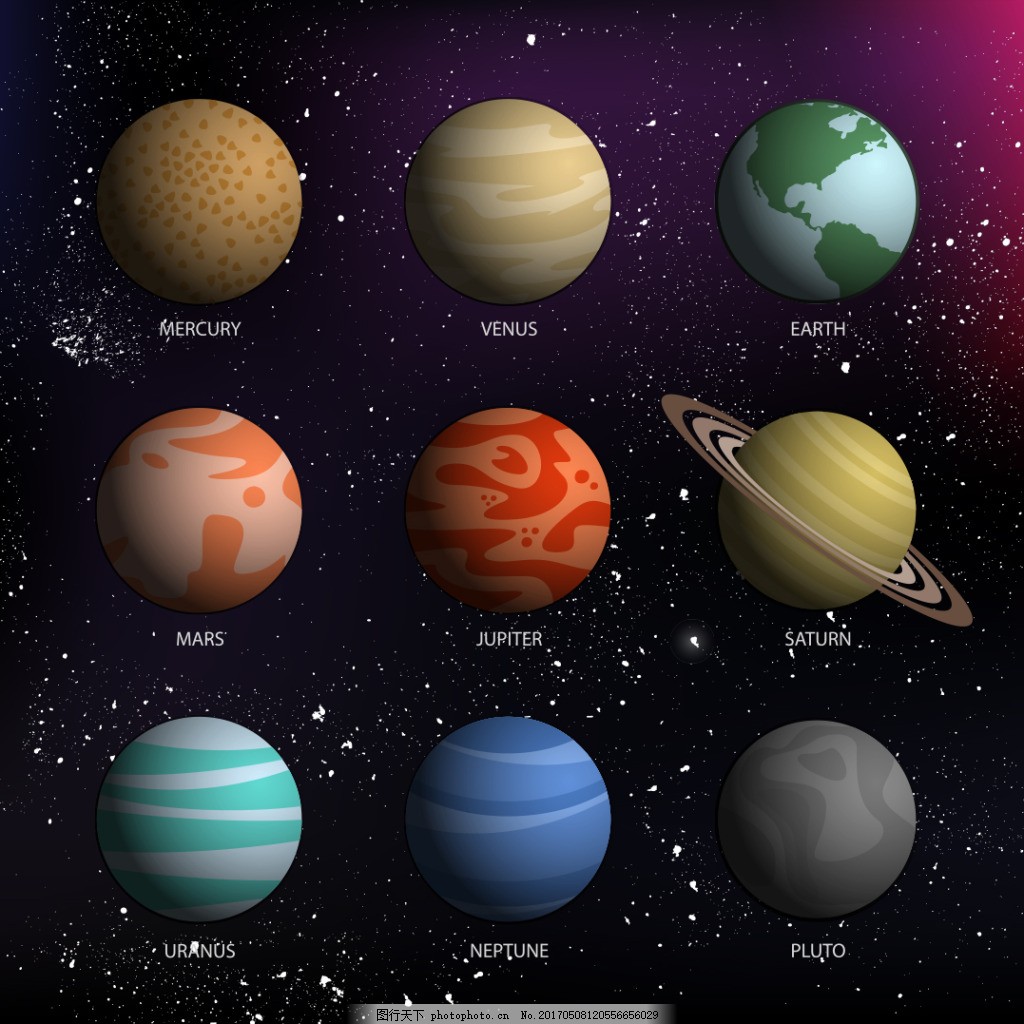 创意太阳系行星桌面图片壁纸 - 知乎