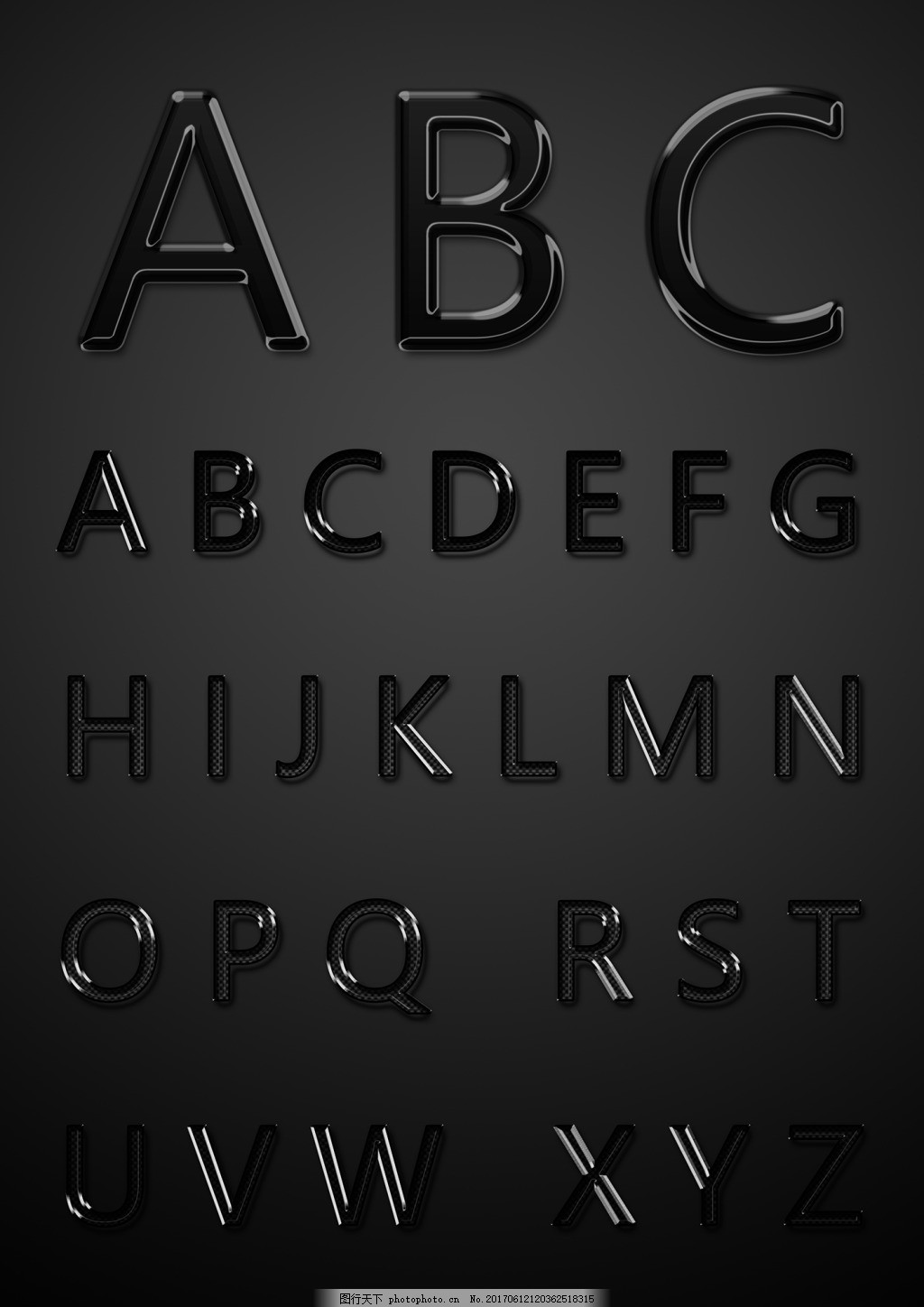 26个英文字母设计|平面|字体/字形|右肩 - 原创作品 - 站酷 (ZCOOL)